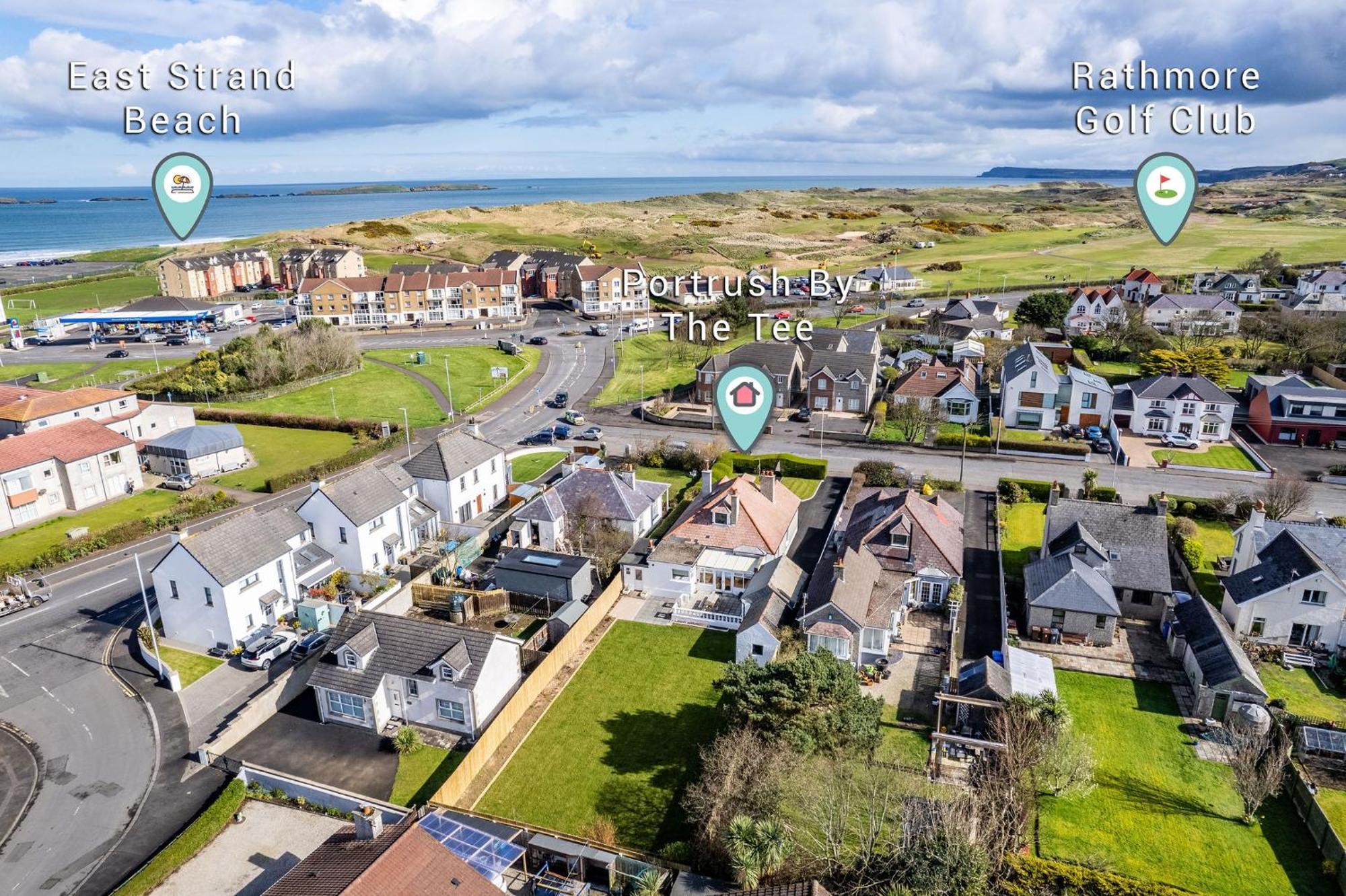 Portrush By The Tee Βίλα Εξωτερικό φωτογραφία